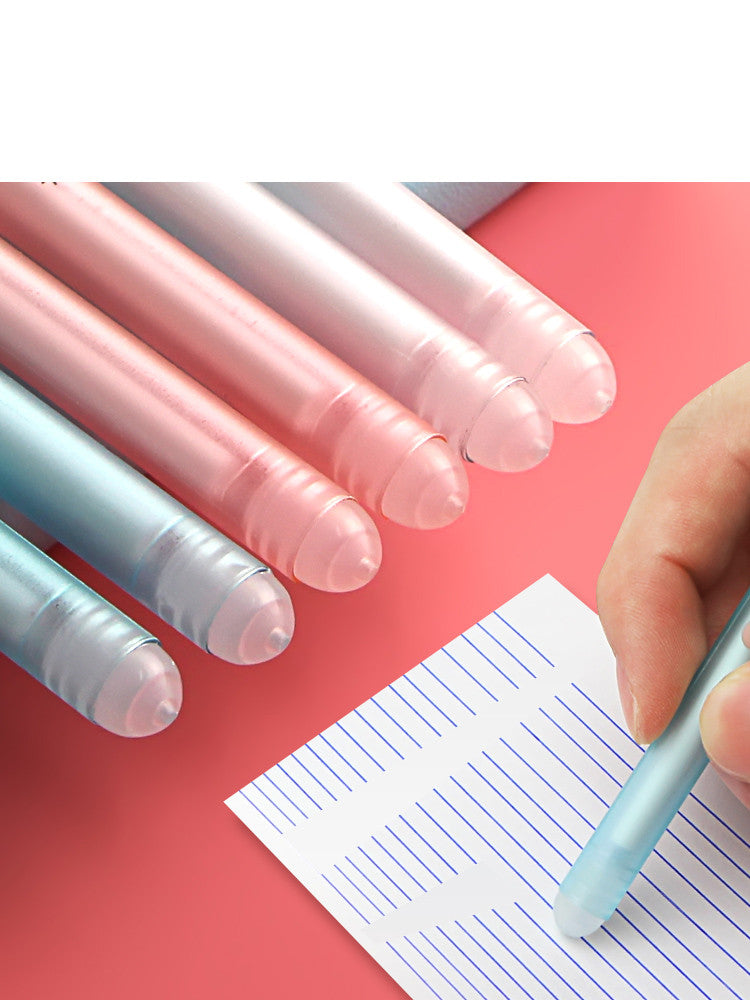 Elementary School Students Use An Erasable Gel Pen To Rub The Easy Sassafras Magic Eraser Pen - TryKid