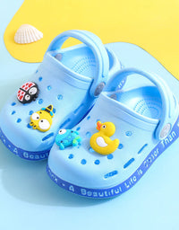 Kids Slippers for Boys Girls Cartoon Shoes Summer Toddler - TryKid
