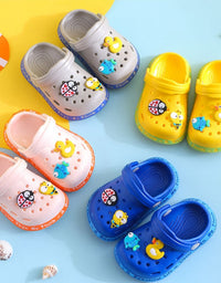 Kids Slippers for Boys Girls Cartoon Shoes Summer Toddler - TryKid
