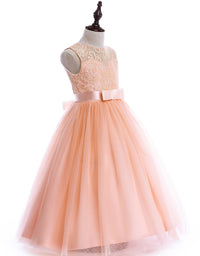 Big Kids Wedding Dress Girls Pettiskirt Lace Dress Costumes - TryKid
