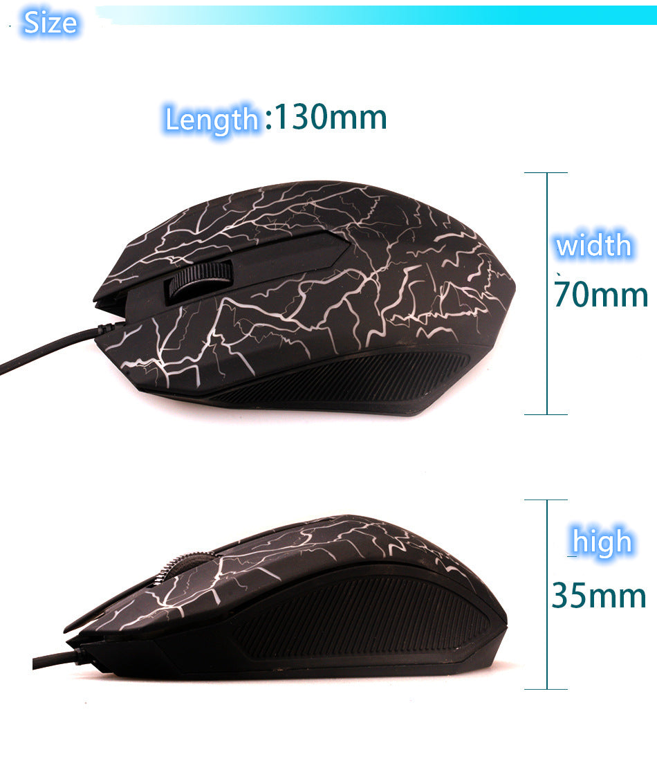 Internet Cafe Office Wired Mouse Computer Accessories - TryKid