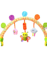 Baby Musical Mobile Toys for Bed Stroller Plush Baby Rattles Toys for Baby Toys 0-12 Months Infant - TryKid
