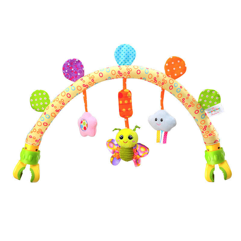 Baby Musical Mobile Toys for Bed Stroller Plush Baby Rattles Toys for Baby Toys 0-12 Months Infant - TryKid