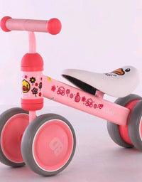 Plastic No-pedal Baby Kids Push Balance Bike Three Wheels Tricycle Baby Mini Balance Bike - TryKid
