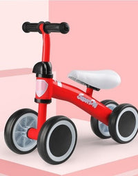 Plastic No-pedal Baby Kids Push Balance Bike Three Wheels Tricycle Baby Mini Balance Bike - TryKid
