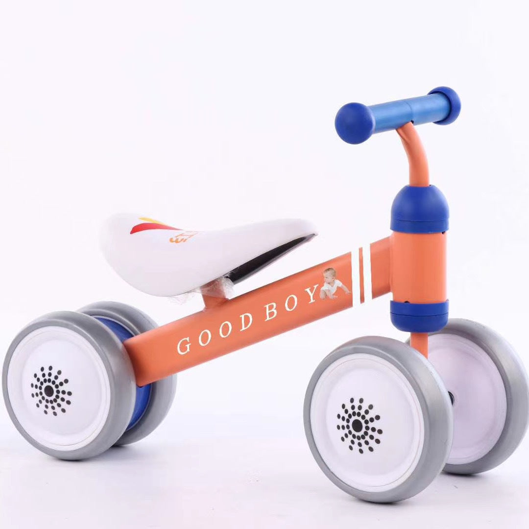 Plastic No-pedal Baby Kids Push Balance Bike Three Wheels Tricycle Baby Mini Balance Bike - TryKid