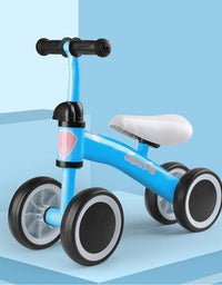 Plastic No-pedal Baby Kids Push Balance Bike Three Wheels Tricycle Baby Mini Balance Bike - TryKid
