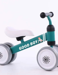 Plastic No-pedal Baby Kids Push Balance Bike Three Wheels Tricycle Baby Mini Balance Bike - TryKid
