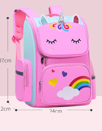 Childrens School Bags Primary School Students Grades 1 to 6 Printing - TryKid
