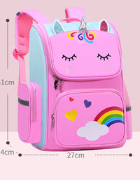 Childrens School Bags Primary School Students Grades 1 to 6 Printing - TryKid
