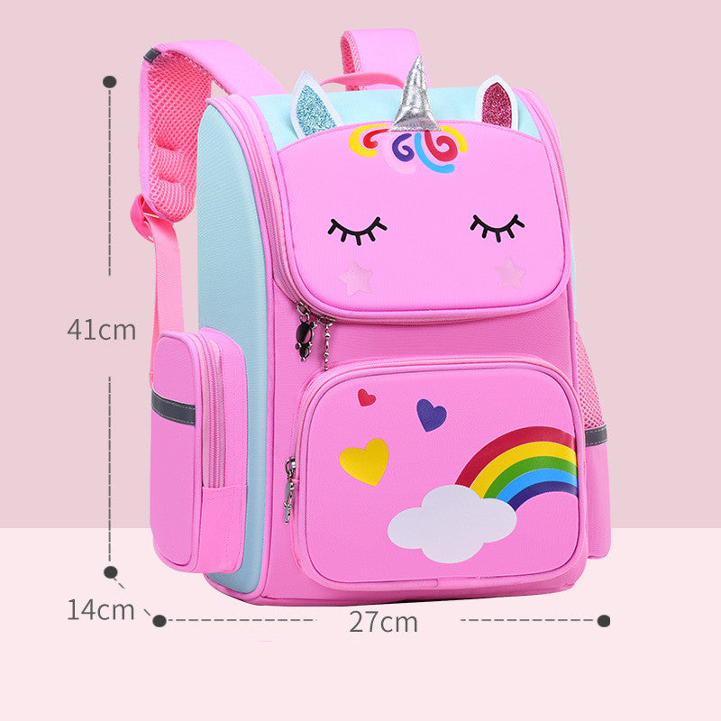 Childrens School Bags Primary School Students Grades 1 to 6 Printing - TryKid