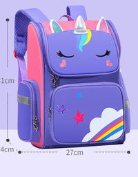 Childrens School Bags Primary School Students Grades 1 to 6 Printing - TryKid
