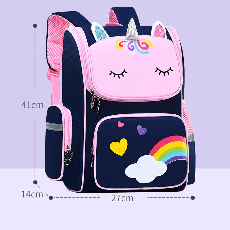 Childrens School Bags Primary School Students Grades 1 to 6 Printing - TryKid