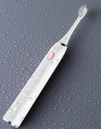 White Toothbrush Waterproof Electric Toothbrush - TryKid
