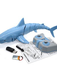 Remote Control Shark 2.4G Remote Control Fish Children's Toys Summer Water Toys - TryKid
