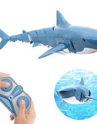 Remote Control Shark 2.4G Remote Control Fish Children's Toys Summer Water Toys - TryKid
