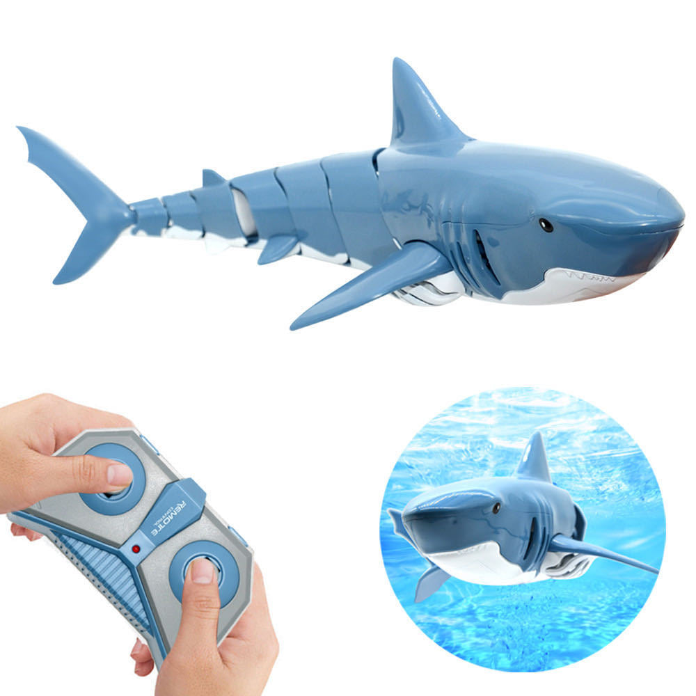 Remote Control Shark 2.4G Remote Control Fish Children's Toys Summer Water Toys - TryKid