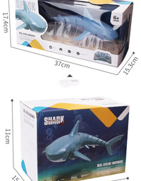 Remote Control Shark 2.4G Remote Control Fish Children's Toys Summer Water Toys - TryKid
