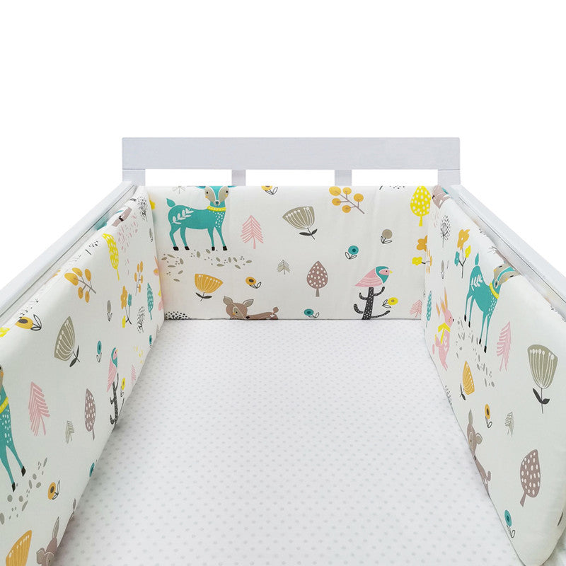 Baby Crib Surrounding Cotton Baby Bedding Kit - TryKid