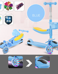 Children'S Scooter Mi Gao Three-In-One Kids Skateboard Scooter Scooter - TryKid
