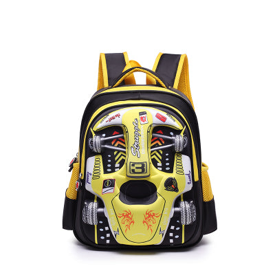 Cross-Border Children'S School Bag 3D Racing Elementary School Students Three-Dimensional Kindergarten Car Cartoon Backpack School Bag - TryKid