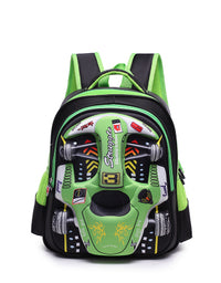 Cross-Border Children'S School Bag 3D Racing Elementary School Students Three-Dimensional Kindergarten Car Cartoon Backpack School Bag - TryKid
