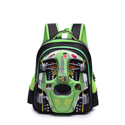 Cross-Border Children'S School Bag 3D Racing Elementary School Students Three-Dimensional Kindergarten Car Cartoon Backpack School Bag - TryKid