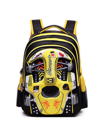 Cross-Border Children'S School Bag 3D Racing Elementary School Students Three-Dimensional Kindergarten Car Cartoon Backpack School Bag - TryKid
