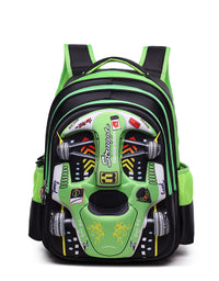 Cross-Border Children'S School Bag 3D Racing Elementary School Students Three-Dimensional Kindergarten Car Cartoon Backpack School Bag - TryKid
