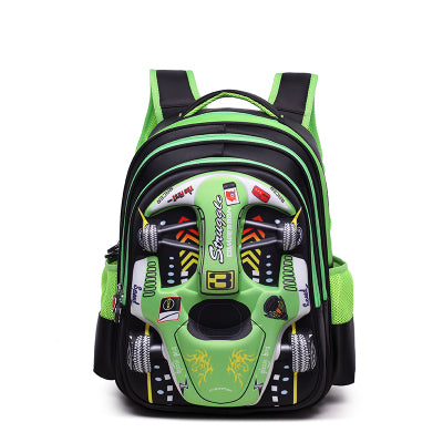 Cross-Border Children'S School Bag 3D Racing Elementary School Students Three-Dimensional Kindergarten Car Cartoon Backpack School Bag - TryKid