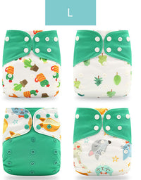 Washable Cloth Diapers Baby Learning Training Pants - TryKid
