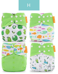 Washable Cloth Diapers Baby Learning Training Pants - TryKid
