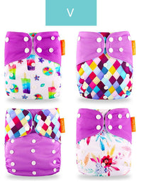 Washable Cloth Diapers Baby Learning Training Pants - TryKid
