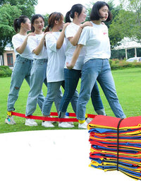 4 People Giant Footsteps Children Outdoor Sports Toys Game Training Equipment For Kids Adults Teamwork Games Interactive Toy
