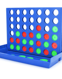 4 In A Row Four In A Line Board Game Family Educational Toy Kids Game Three-Dimensional Connect- four For Entertainment - TryKid
