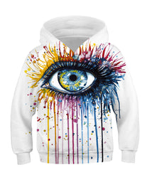 Digital Printed Children's Hooded Sweater For Kids - TryKid
