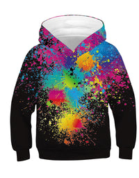 Digital Printed Children's Hooded Sweater For Kids - TryKid
