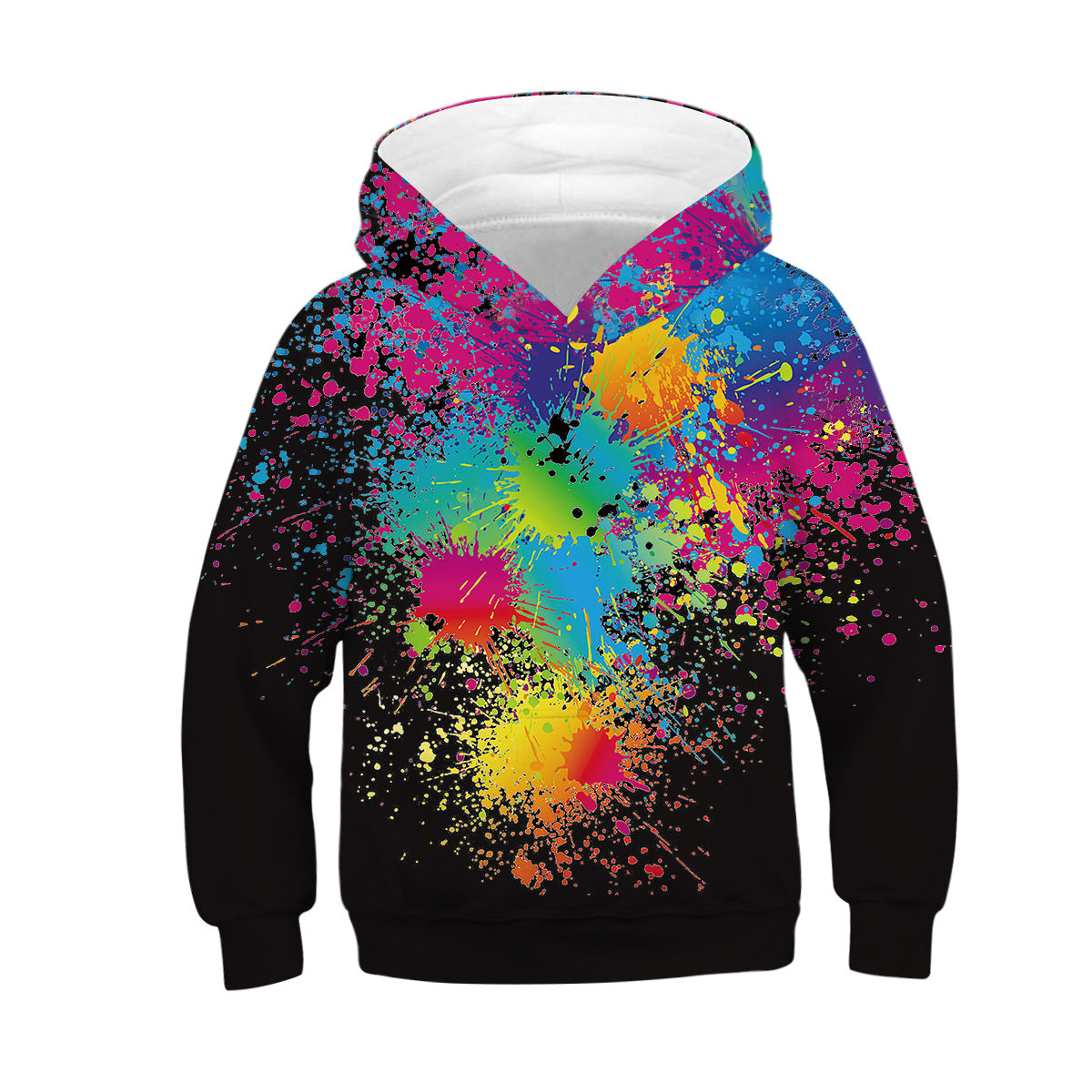 Digital Printed Children's Hooded Sweater For Kids - TryKid