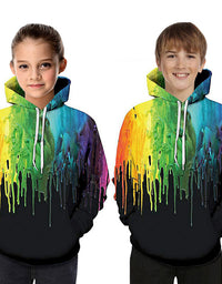 Digital Printed Children's Hooded Sweater For Kids - TryKid
