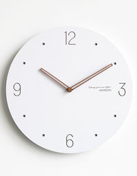 Clocks Wall Clocks Living Room Clock Wall Hanging Bedroom Mute Wall Watch - TryKid
