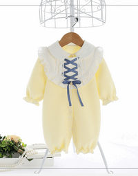 Baby Onesies, Air Cotton Baby Thickened Warm Baby Romper Romper
