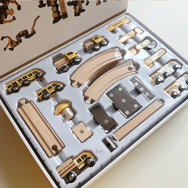 Children's Magnetic Building Blocks Assembling Toys - TryKid