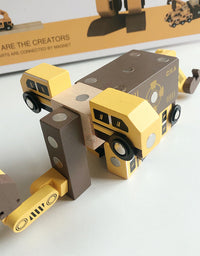 Children's Magnetic Building Blocks Assembling Toys - TryKid
