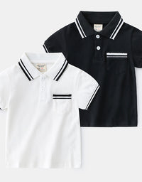 Boys' T-Shirt Summer Polo Shirt - TryKid
