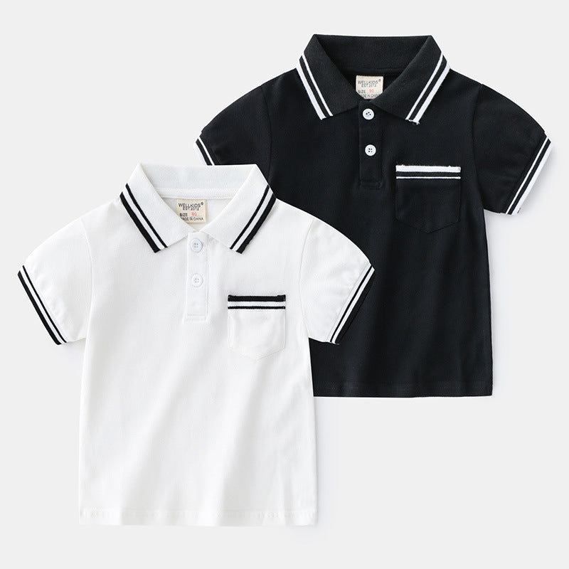 Boys' T-Shirt Summer Polo Shirt - TryKid