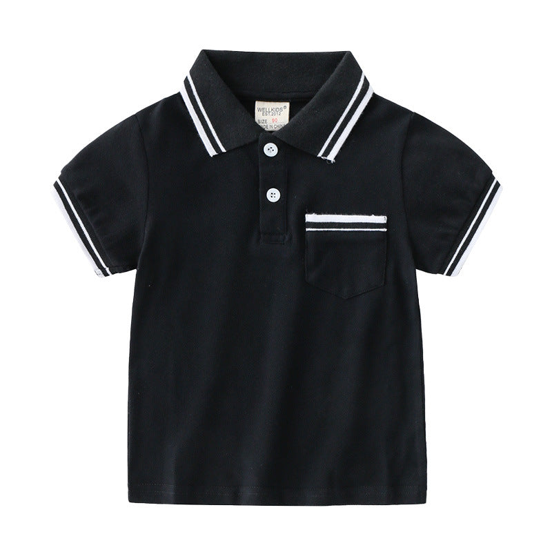 Boys' T-Shirt Summer Polo Shirt - TryKid