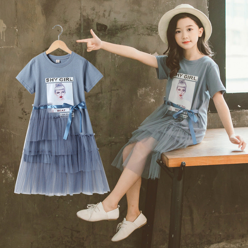 Latest Korean Style Girls Casual Dress - TryKid