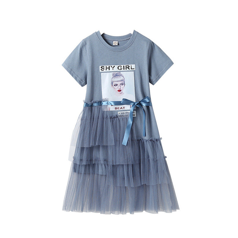 Latest Korean Style Girls Casual Dress - TryKid