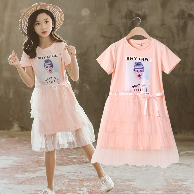 Latest Korean Style Girls Casual Dress - TryKid