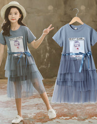 Latest Korean Style Girls Casual Dress - TryKid
